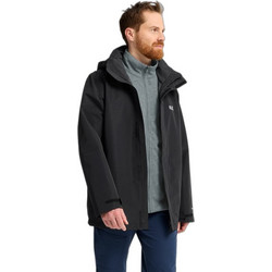 Jack Wolfskin Ανδρικό Μπουφάν Χειμωνιάτικο Puffer Μαύρο A66288-6000