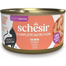 Schesir Nature for Cat Adult with Salmon in Broth 85gr