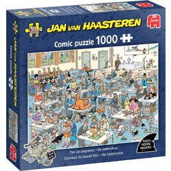 Puzzle Jumbo Jan van Haasteren The Cat Show 1000 Κομμάτια