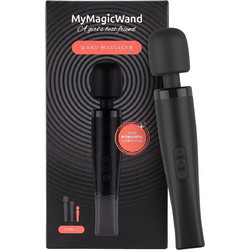My Magic Wand Small Δονητής Μασάζ 19.5cm Μαύρος