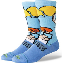 Stance Dexters Ανδρικές Κάλτσες Ψηλές με Σχέδια Πολύχρωμες A555C26DEX-BLU