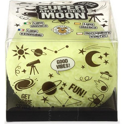 Trendhaus Super Moon Glow in the Dark Jumbo Squishy Κίτρινο