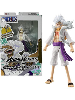 Bandai One Piece Anime Heroes Monkey D. Luffy Gear 5 17cm