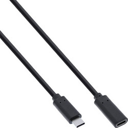Microconnect USB3.1CC2EX USB-C Female to USB-C 2m Black