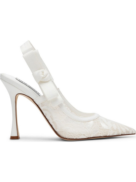Steve Madden Γόβες Slingback με Λεπτό Ψηλό Τακούνι Λευκές 11003815-152