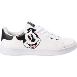 Cerda Mickey Mouse Παιδικά Sneakers Λευκά Μαύρα 2300005405