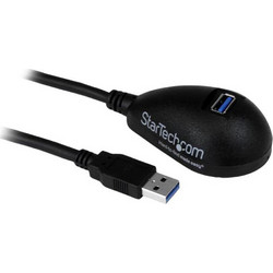 StarTech USB3SEXT5DKB Καλώδιο USB-A Female 3.2 to USB-A Male 1.5m Black