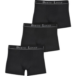 Berto Lucci Ανδρικά Μποξεράκια Σετ 3Pack Μαύρα 20262-2062-5001