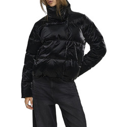 Only ONLBergen Shiny Jacket CC OTW Γυναικείο Μπουφάν Μαύρο 15373213-BLACK