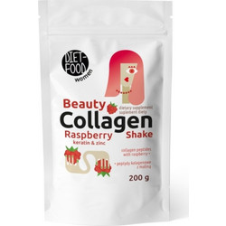 Diet Food Beauty Collagen Shake Raspberry 200gr