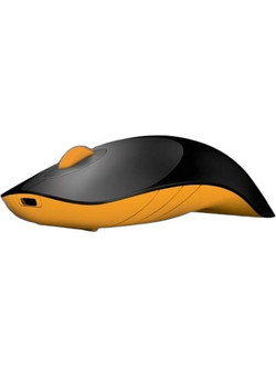 Alcatroz Shark Air Ασύρματο Ποντίκι Black Orange