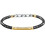 Trussardi T-Ceramic Ανδρικό Βραχιόλι από Ατσάλι Xρυσό TJAXE03
