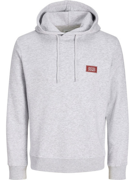 Jack & Jones Ανδρικό Φούτερ με Κουκούλα Γκρι BS000107