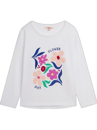 Dpam Παιδικό T-Shirt Μακρυμάνικο Λευκό 26W901F2TML