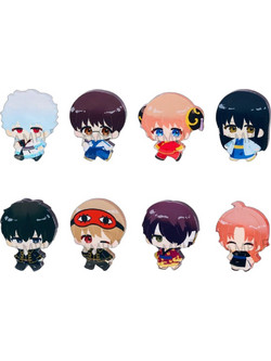 MegaHouse Gintama Karakoro Clear Candy Φιγούρες Vol. 2 5cm 8τμχ