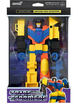 Super7 Transformers ReAction Devastator Φιγούρα 10cm