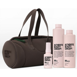 Authentic Beauty Concept Glow Xmas Σετ Περιποίησης Μαλλιών Σαμπουάν 300ml + Conditioner 250ml + Serum 50ml