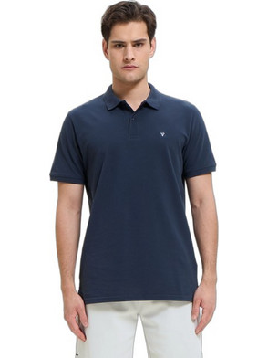 Magnetic North Ανδρική Μπλούζα Polo Κοντομάνικη Navy Μπλε 51009-NB
