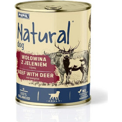 Natural Adult Grain Free with Beef, Venison & Pumpkin 800gr