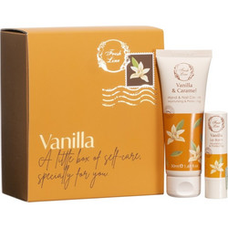 Fresh Line Vanila Hand & Nails Cream 50ml + Lip Care 5.4gr