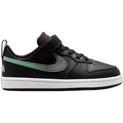 Nike Court Borough Παιδικά Sneakers Μαύρα Πράσινα IQ6527-001