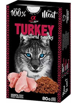 Alpha Spirit Natural with Turkey 80gr