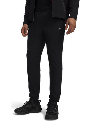 Under Armour Ανδρικό Παντελόνι Φόρμας με Λάστιχο Μαύρο 6013803-008