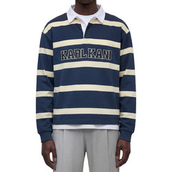 Karl Kani Ανδρική Μπλούζα Polo Μακρυμάνικη Navy Μπλε KM263-004-3