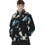 Body Action Ανδρική Ζακέτα Fleece με Φερμουάρ Μαύρη 073631