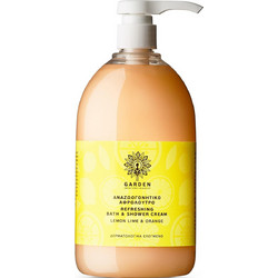 Garden Lemon Lime & Orange Refreshing Κρεμώδες Αφρόλουτρο 1lt