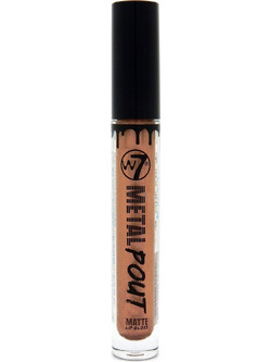 W7 Metal Pout Matte Lips Heavy Metal Long Lasting Liquid Κραγιόν 3ml