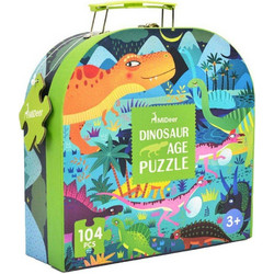 Παιδικό Puzzle Mideer Dinosaur Age 104 Κομμάτια