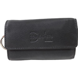 DOMLEATHERS DOMLEATHERS ΔΕΡΜΑΤΙΝΗ ΚΛΕΙΔΟΘΗΚΗ 1272 ΜΑΥΡΟ