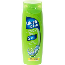 Wash & Go 2 In 1 Anti Dandruff Σαμπουάν & Conditioner κατά της Πιτυρίδας 200ml