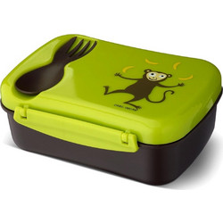 Carl Oscar N'ice Box Πλαστικό Παιδικό Σετ Δοχείο Φαγητού Lime 600ml