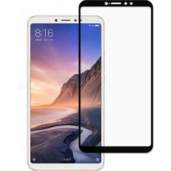 Προστατευτικό οθόνης Tempered Glass 9Η για Xiaomi Mi Max 3 ΜΑΥΡΟ (ΟΕΜ)