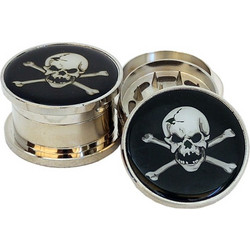 Τρίφτης καπνού BUDDY MT2 METAL GRINDER SKULL 52mm 18891 (3 parts)