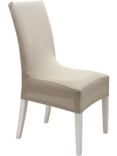 Κάλυμμα Καρέκλας Ελαστικό Μπεζ Elegant Viopros