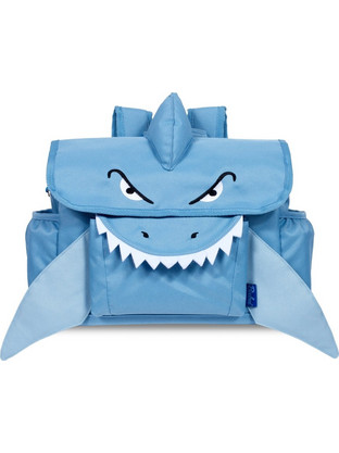 Bixbee Shark Pack Σχολική Τσάντα Πλάτης Νηπιαγωγείου Μπλε 305002