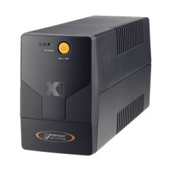 Infosec X1 EX 1000 UPS Line Interactive 1000VA 500W με 2 Πρίζες Schuko