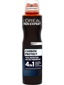 L'Oreal Paris Expert Carbon Protect Anti-Perspirant Ανδρικό Αποσμητικό Spray 48h 150ml