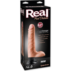 Pipedream Real Feel Deluxe No6 Ρεαλιστικός Δονητής 22cm Flesh