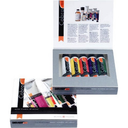 Talens Cobra Σετ Χρωμάτων Λαδιού 5x40ml Water Mixed