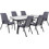 HomeMarkt Σετ Τραπεζαρία Κήπου Μεταλλικό 7τμχ HM10571.01