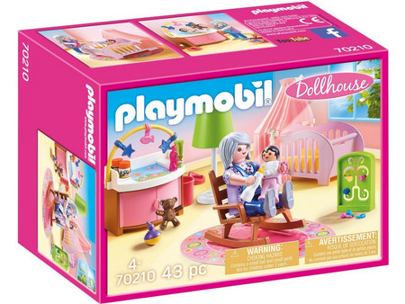 Playmobil Dollhouse Δωμάτιο Μωρού για 4+ Ετών 70210