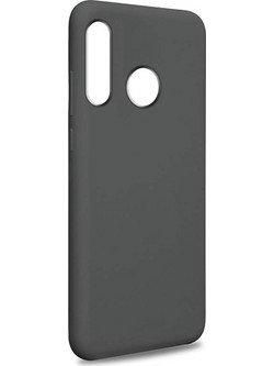Matt TPU Case For Huawei P30 Lite black Θήκη Σιλικόνης Κινητού Μαύρη
