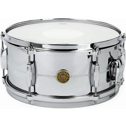 Gretsch USA Metal Shell Chrome Over Brass Snare Drum - 13" x 6"