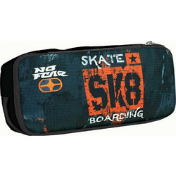 Back Me UP No Fear SK8 Κασετίνα με 2 Θήκες Πολύχρωμη 347-68141