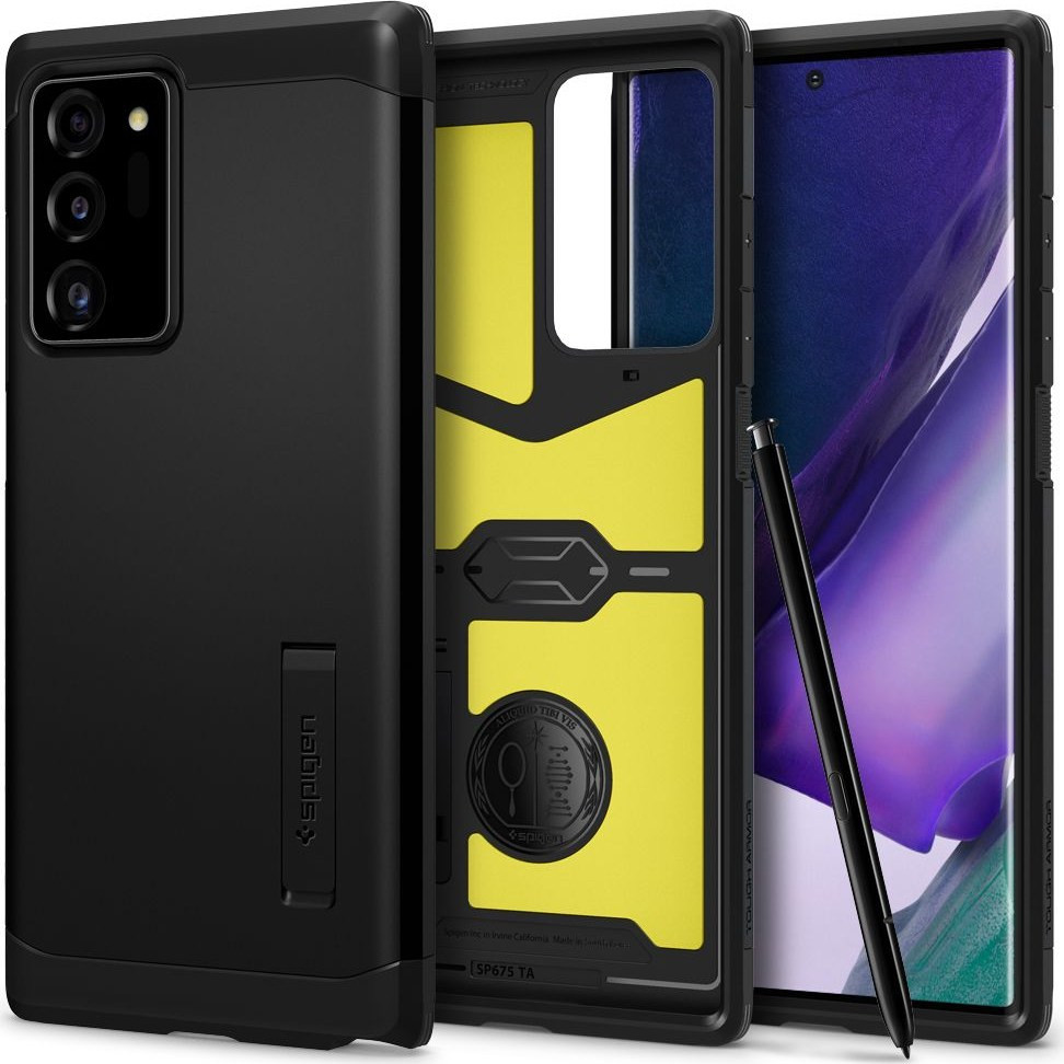 Spigen Tough Armor Back Cover Black (Galaxy Note 20 Ultra