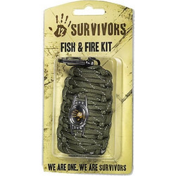 Πολυεργαλεία 12 SURVIVORS 21110 Fish and fire kit εργαλεία επιβίωσης (21110)